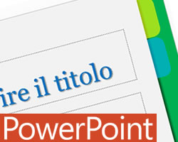 MODELLO POWERPOINT: Notes